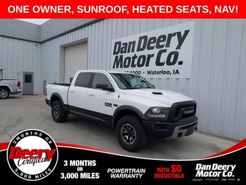 Bright White Clearcoat 2017 RAM 1500 Rebel