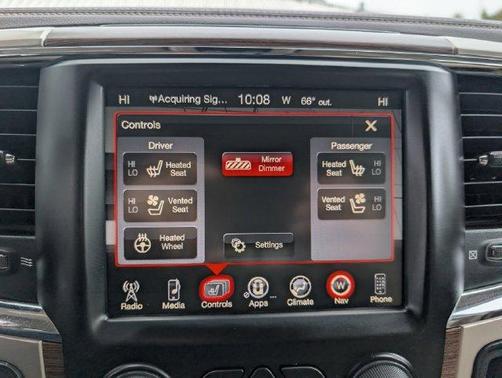 Flame Red Clearcoat 2015 RAM 2500 Laramie