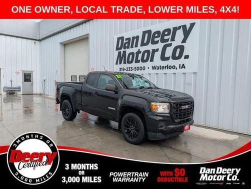 Onyx Black 2021 GMC Canyon Elevation Standard