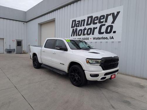 Ivory White 2022 RAM 1500 Laramie