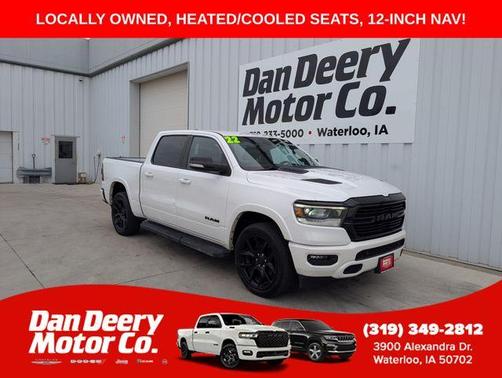 Ivory White 2022 RAM 1500 Laramie