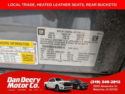 Cyber Gray Metallic 2014 Buick Enclave Leather