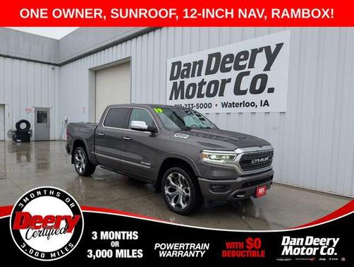 Granite Crystal Clearcoat Metallic 2019 RAM 1500 Limited