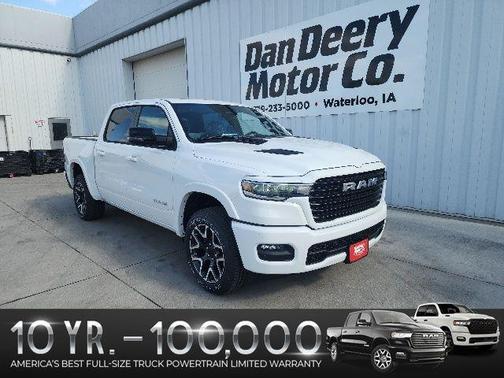 Bright White Clearcoat 2026 RAM 1500 Laramie