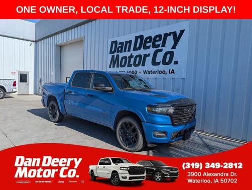 Hydro Blue Pearlcoat 2025 RAM 1500 Laramie