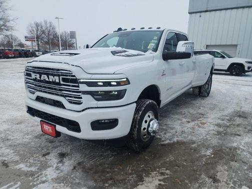 Bright White Clearcoat 2026 RAM 3500 Laramie