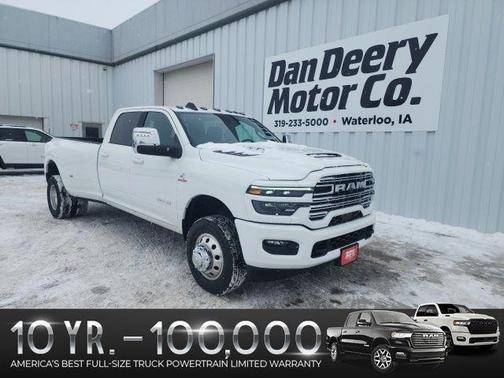 Bright White Clearcoat 2026 RAM 3500 Laramie