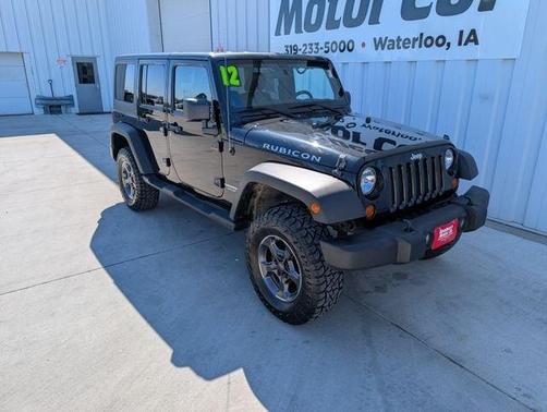 Black Clearcoat 2012 Jeep Wrangler Unlimited Rubicon