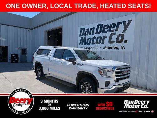 Summit White 2019 GMC Sierra 1500 SLE