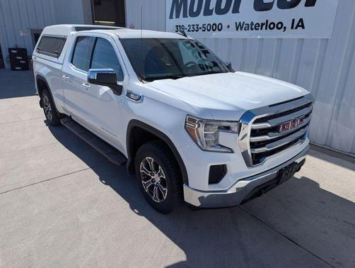 Summit White 2019 GMC Sierra 1500 SLE