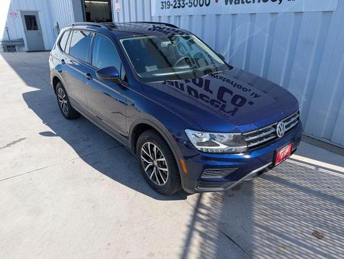 Atlantic Blue 2021 Volkswagen Tiguan 2.0T S