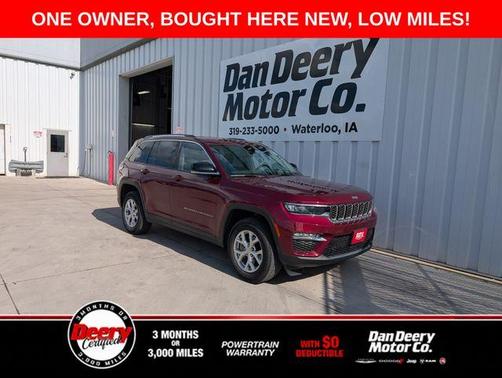 Velvet Red Pearlcoat 2023 Jeep Grand Cherokee Limited