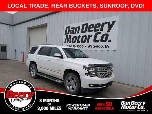 Summit White 2019 Chevrolet Tahoe LT