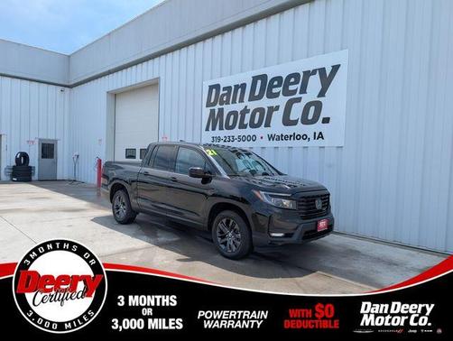 Crystal Black Pearl 2021 Honda Ridgeline Sport