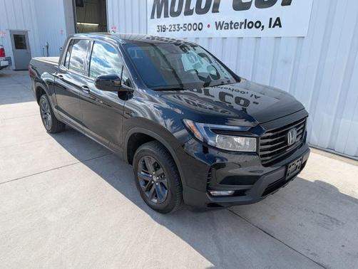 Crystal Black Pearl 2021 Honda Ridgeline Sport