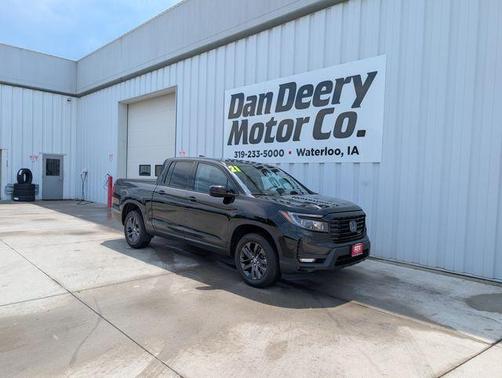 Crystal Black Pearl 2021 Honda Ridgeline Sport