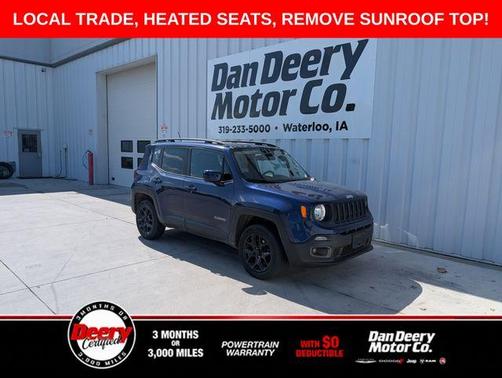 Jetset Blue 2016 Jeep Renegade Latitude