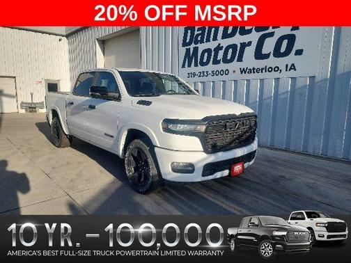 Bright White Clearcoat 2026 RAM 1500 Big Horn