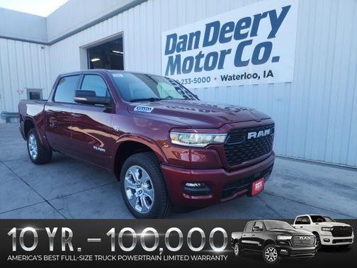 Delmonico Red Pearlcoat 2026 RAM 1500 Big Horn