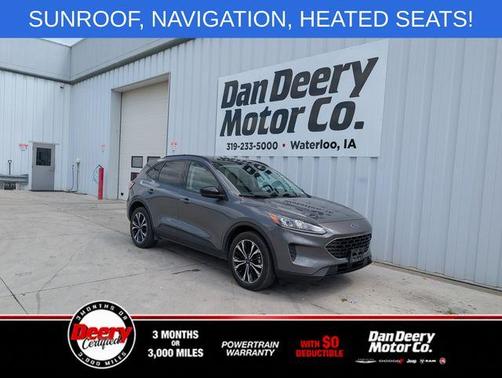 Gray Metallic 2021 Ford Escape SE