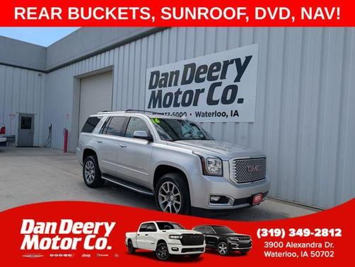 Quicksilver Metallic 2016 GMC Yukon Denali