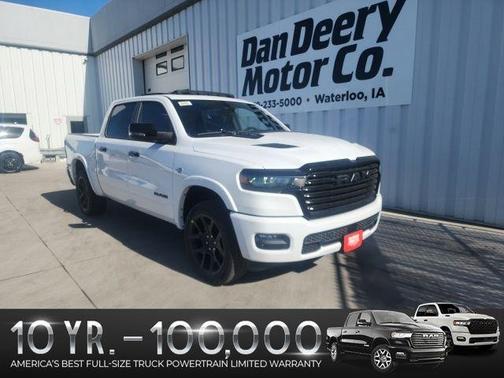 Bright White Clearcoat 2026 RAM 1500 Laramie