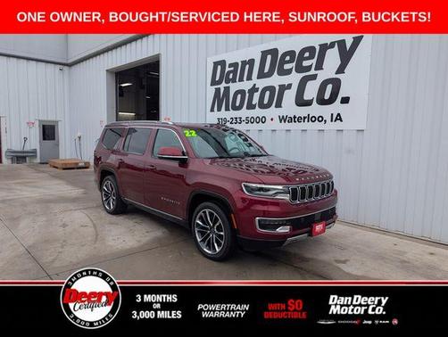 Velvet Red Pearlcoat 2022 Jeep Wagoneer Series III