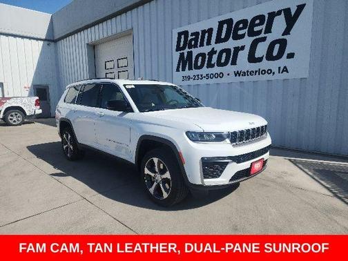 Bright White Clearcoat 2026 Jeep Grand Cherokee L Limited