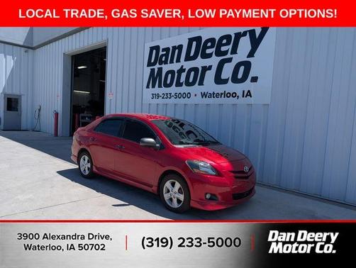 Barcelona Red Metallic 2008 Toyota Yaris S