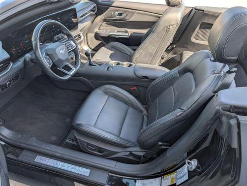 Shadow Black 2025 Ford Mustang EcoBoost Premium