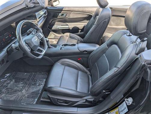 Shadow Black 2025 Ford Mustang EcoBoost Premium