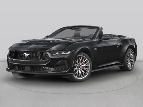 Shadow Black 2025 Ford Mustang EcoBoost Premium