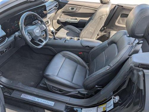 Shadow Black 2025 Ford Mustang EcoBoost Premium