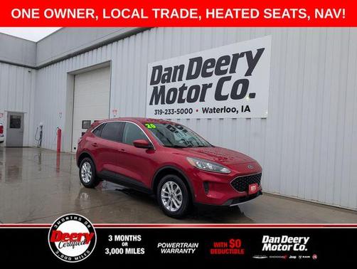 Red Metallic 2020 Ford Escape SE