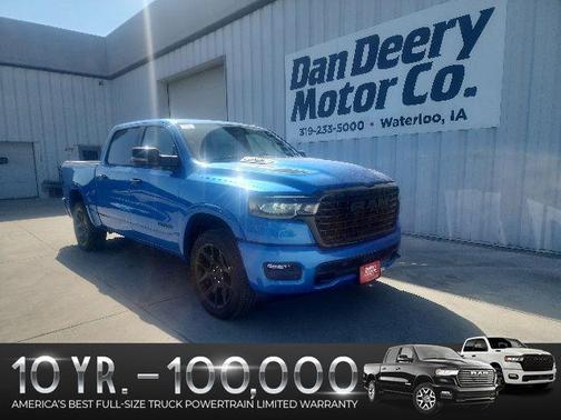 Hydro Blue Pearlcoat 2026 RAM 1500 Laramie