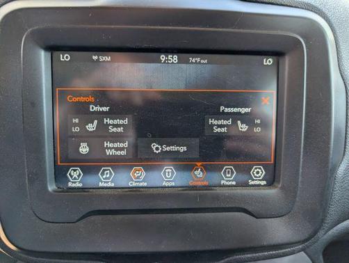 Black 2018 Jeep Renegade Latitude