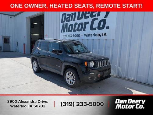 Black 2018 Jeep Renegade Latitude