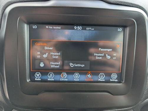 Black 2018 Jeep Renegade Latitude