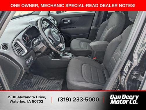 Black 2018 Jeep Renegade Latitude