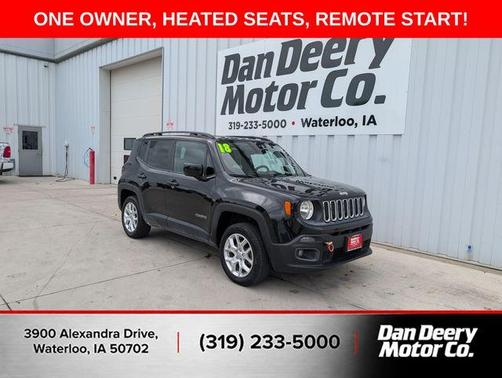 Black 2018 Jeep Renegade Latitude