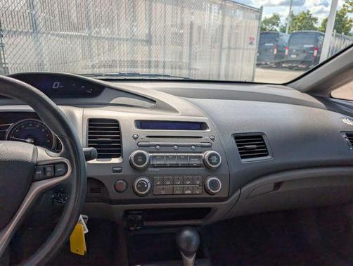 Gray 2009 Honda Civic LX