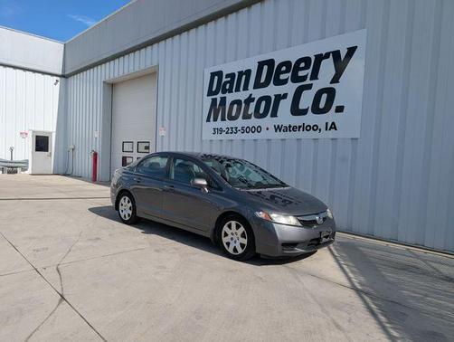 Gray 2009 Honda Civic LX