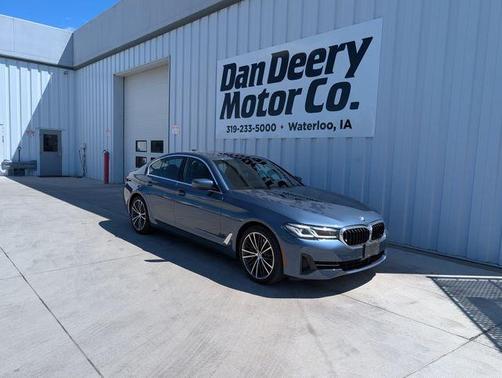 Arctic Race Blue Metallic 2023 BMW 530 i xDrive