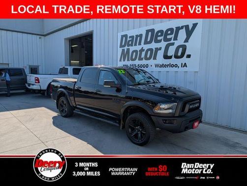 Diamond Black 2022 RAM 1500 Classic SLT