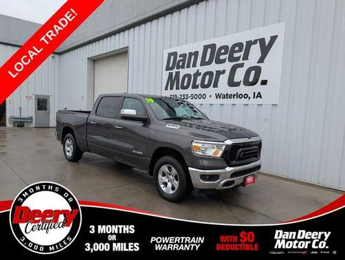 Granite Crystal Clearcoat Metallic 2019 RAM 1500 Big Horn