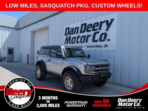 Silver Metallic 2022 Ford Bronco Big Bend