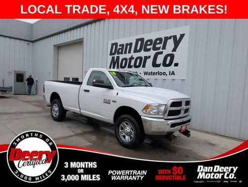 Bright White Clearcoat 2018 RAM 2500 Tradesman