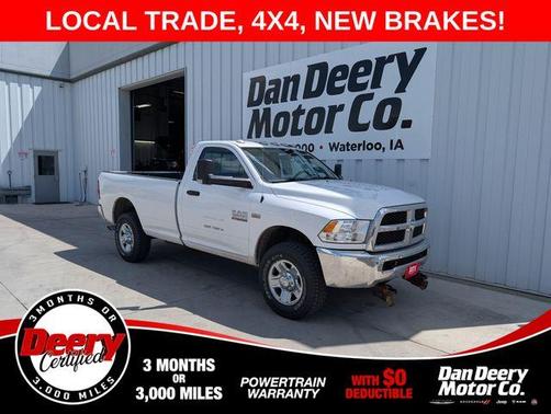 Bright White Clearcoat 2018 RAM 2500 Tradesman