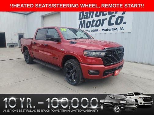 Molten Red Pearlcoat 2026 RAM 1500 Big Horn