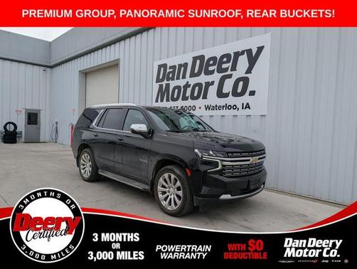 Black 2021 Chevrolet Tahoe Premier